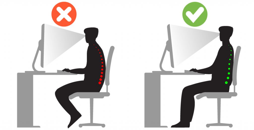 Ergonomics - How to setup your workplace (at home) - FourVision